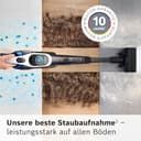 Bosch Akku-Staubsauger Unlimited 10 BTS1042WAC, Testsieger, kabellos, MicroClean Technology, TFT Display, HEPA-Filtersystem, 10 Jahre Motorgarantie, 2x 4 Ah Akku, LED-Licht, Schnellladegerät, weiß - 4