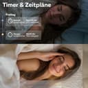 CALEX - Smart Light Bulb E27, 3-Pack, WiFi LED ST64 Bulb, RGB, App and Works with Amazon Alexa and Google Home, 4.9W - 5