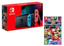 Nintendo Switch Consola 32Gb Azul/Rojo Neón + Mario Kart 8 Deluxe - 1