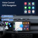 Haudio Autoradio 2 Din 7 Pollici Touchscreen HD, Apple CarPlay & Android Auto Wireless, Bluetooth, Controllo Volante | Universale(Nessuna telecamera per la retromarcia) - 3