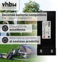 vhbw batteria compatibile con Ambrogio 4.0 Basic, 4.0 Basic 4WD, 4.0 Elite, 4.0 Elite 4WD tagliaerba, robot tagliaerba (10200mAh, 25,2V, Li-Ion) - 7