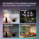 Osram SMART+ RGBW, E27 LED-Lampe mit Matter over Wifi, speziell entwickelt für ALEXA, 60W-Ersatz, warmweiß bis kaltweiß(2700-6500K), 16 Mio RGB Farben, 1er-Pack (nicht mit SMART+ App verwendbar) - 5