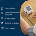 OMRON X2 Essential - Digitales Blutdruckmessgerät für Oberarm | klinisch validierter Blutdruckmesser | Erkennung unregelmäßiger Herzschläge und Bluthochdruck | mit Manschettensitzkontrolle | 22-32cm - 3