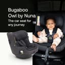 Bugaboo Owl by Nuna Isofix Car Seat from Birth to 4 Years, 0-18 kg, 360 Degrees Rotation, Rear and Front Facing, Group 0+/1, Ultimate Comfort and Safety, Black - 2