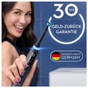 Oral-B iO Series 8 Plus Edition Doppelpack Elektrische Zahnbürste/Electric Toothbrush, PLUS 4 Aufsteckbürsten, 6 Modi für Zahnpflege, Reiseetui, Designed by Braun, black/violet - 9