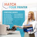 TN-243CMYK MFC L3750CDW TN247 Toner: 5er-Pack MFC-L3770CDW Kompatibel für Brother DCP-L3550CDW MFC-L3750CDW TN243CMYK TN 243CMYK HL-L3210CW DCP-L3510CDW HL-L3230CDW MFC-L3710CW TN-243 TN-243BK TN243 - 2