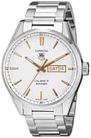 TAG Heuer Men's WAR201D.BA0723 Carrera Analog Display Analog Quartz Silver Watch, Silver, Automatic Watch - 1