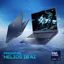 acer Predator Helios 18 AI PH18-73-901R Notebook Gaming, NVIDIA GeForce RTX 5080 16 GB GDDR7, Intel Core Ultra 9 275HX, RAM 32 GB, 2 TB SSD, Display 18" WQXGA IPS 250 Hz Mini LED, Windows 11 Home - 2