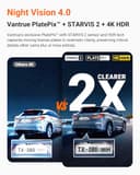 Vantrue N4 Pro S 4K 3 Channel DashCam, 4K+1080P+2.5K Dash Cam Front and Rear Inside, 24H Parking Mode, Voice & APP Control, STARVIS 2 HDR Night Vision, Dash Camera with WiFi/GPS for Cars, Suppport 1TB - 3