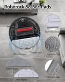 NexHarb 21 piezas de repuesto para Roborock S8 Pro Ultra accesorios 6 paños de fregado, 6 cepillos laterales, 4 bolsas para polvo, 2 filtros y cepillo principal Duoroller - 6