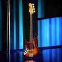 Fender American Professional II Jazz Bass Lefthand RW 3-Color Sunburst - Linkshänder E-Bass - 8