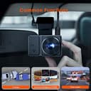 VANTRUE E2 Dash Cam Front and Rear 2.7K+2.7K, 5G WiFi GPS Dashcam for Cars Voice Control, Car Camera 160 Wide Angle, WDR, Night Vision, 24H Buffered Parking Mode G-Sensor, Support 512GB Max - 9