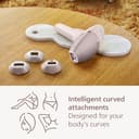 Philips Lumea 9000 Series IPL Hair Removal Device - Laser Hair Removal Alternative, SenseIQ Technology, 4 Attachments for Body, Face, Bikini and Underarms, Corded & Cordless Use, Model BRI957/00 - 5