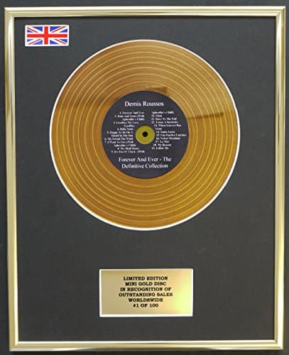 Demis Rosso/Mini Disco de Oro, edición Limitada/COA/Forever and Ever The Definitive Collection