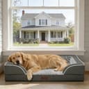 Casa Paw Orthopaedic Waterproof Dog Bed for Extra Large Dogs, Memory Foam, XL Dog Bed with Sides, Egg Crate Foam and Non-Slip Base, Jumbo Dog Couch Bed with Washable - 8