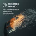 Philips Sonicare DiamondClean 9900 Prestige cepillo dental eléctrico, con SenseIQ y app, 5 modos, 3 intensidades, estuche de viaje cargador, negro, modelo HX9992/43, Negro, 4 Cabezales - 4