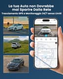 Dash Cam Auto 4G LTE con SIM, Doppia Telecamera per Auto Atti Vandalici, Parcheggio 24/7, Allerte Istantanei, Live-Video & Audio Bidirezionale, GPS, Cloud & SD, Anti-Furto per Flotte & Famiglie - 9