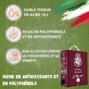 L'Olio dei Papi, Aceite de Oliva Extra Virgen Italiano, 100% Italiano, Prensado en Frío, 5L, Premiado con Oro y Plata en Competiciones Mundiales - 6