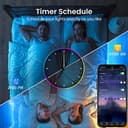 Applique da Parete Pannelli LED RGB, LED Gaming Luci Esagonali App e Telecomando, LED Muro Lampade da Parete Sincronizza con la Musica, Geometria Fai-da-te Luci Notturne per Gaming Room, 7 Pannelli - 7