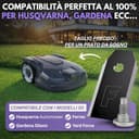 Filzada® 15x Lame per Robot Tagliaerba - Carbonio BLACK - adatto a tutti gli Husqvarna Automower - Lame Robot Tagliaerba adatto a Husqvarna 305, 308, 310, 315, 320, 420, e molti altri. con viti - 2