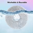 Spofan 8 Mopas de Fregado para Dreame L10s/L10/L20/X40/L40/X50/L40s/L50 Pro Ultra, para Xiaomi X20 Pro/Max/5/5 Pro, para Ecovacs T30/T30S/T50 Pro OMNI Robot Aspirador, Recambios Reutilizable y Lavable - 6