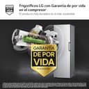 LG GFT41PZGSZ - Congelador No Frost Total, 1 Puerta, Compresor Smart Inverter, de 355 L y 186 cm, Congelador Vertical con Funcion de Congelacion Rapida, Color Inox - 5