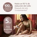Philips Lumea Advanced BRI921/00 - Depiladora Luz Pulsada para la Depilación Permanente del Vello Visible en Casa con sensor de tono de piel, 2 Cabezales para Cuerpo y Cara y lápiz recortador compacto - 3