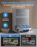 ECOVACS DEEBOT X11 PRO OMNI Robot aspirapolvere lavapavimenti, tecnologia PowerBoost, copertura 1.000 m², aspiraz. BLAST 19.500 Pa, OZMO ROLLER 2.0, AGENTE YIKO AI, TruePass 4Wd, Bianco - 3