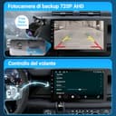 Haudio Autoradio da 9 Pollici, Autoradio 2 DIN con Apple Carplay Wireless & Android Auto, Telecamera Retromarcia HD, Navigazione GPS, Mirror Link, Radio SWC/AM/FM Adatta Maggior Delle Auto 2+64 GB - 7