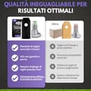 Filzada® 45x Lame per Robot Tagliaerba - Carbonio BLACK - adatto a tutti gli Husqvarna Automower - Lame Robot Tagliaerba adatto a Husqvarna 305, 308, 310, 315, 320, 420, e molti altri. con viti - 6