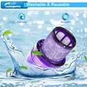 Paquete de 2 Filtros de Repuesto para Dyson V11 Torque Drive Animal V15 Detect Aspiradora inalámbrica SV14 SV17 SV22 Filtro para Dyson V11 Absolute Extra Pro lavable Filter Reemplazo # DY-970013-02 - 5