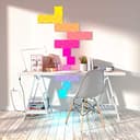 Nanoleaf Canvas Starter Kit, 17 Quadrati Pannelli Luminosi Smart LED RGBW, Applique da Parete Interno Modulari, Luci Led 16M Colori WiFi, Funziona con Alexa, Sincronia Musica e Monitor, Deco e Gaming - 3