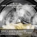 Haier X 5 HWD100-BP16357US Lavadora Secadora, Capacidad 10KG+6KG, Motor Inverter, WIFI, Tecnología Antibacterias, Refresh, Inicio diferido, DetectorKG, 60CM Ancho, 1600 RPM, 16 programas, Blanco - 7