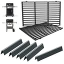 Spirit E-310 Grill Parts 7638 Grill Grates 7636 Flavorizer Bars for Weber Spirit 300 Series Grills S-330 E-320 E-330 S-310 SP-310 Grill GS4 Spirit 2 E310 S-310 Replacement Parts (Front Mount Controls) - 1