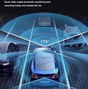 ELECTROMANIA - Dashcam Doble Cámara Coche Full HD con Pantalla y Visión Nocturna, MicroSD 32GB, Cargador USB, Soporte Ventosa, Grabación Bucle, Fácil Instalación, Batería incorporada - 4