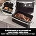 Ninja Foodi FlexDrawer, Friggitrice ad Aria, Doppia Zona, Separatore Rimovibile, Ampio Cassetto da 10.4L, 7 in 1, Cottura Senza Olio, Componenti Antiaderenti Lavabili in Lavastoviglie, Nero, AF500EU - 3