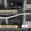 Hexinex Radio de Coche 2 DIN Universal con Carplay y Android Auto Inalámbrico,Autoradio 2 DIN con Pantalla Táctil de 7 Pulgadas y Cámara Trasera, Admite Bluetooth/Mandos Volante/FM/USB/Tipo-C - 4