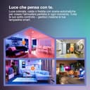 OSRAM Lampadina LED SMART+, a forma di lampadina A40 RGBW E27, filamento, Matter-ready, controllabile tramite app, multicolore, connessione WiFi, 2700–6500 K - 3