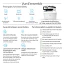 HP Color LaserJet Pro M479fdw Multifunktions-Farblaserdrucker (Drucker, Scanner, Kopierer, Fax, WLAN, LAN, Duplex, Airprint, 27 Seiten/Min) weiß - 2