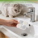 25 Pezzi Cartucce Filtro per Fontanelle per Gatti, adatto per Catit Pixi Cartucce Filtro di Ricambio per Fontanella per Animali Domestici, Set di Cartucce Filtro a Carbone attivo con 4 Tubi - 6