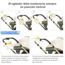 Robofun Baby Rocker, Mecedora automática para Cochecito - portátil, Mecedora suave, temporizador de 30/60/90 minutos, carga USB-C, 3 ajustes de intensidad - Apta para todos los cochecitos - 9