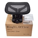 MingYi.office Poggiatesta per Herman Miller Classic e Remastered Aeron sedia da ufficio nero/grafite solo poggiatesta – Sedia non inclusa (per Remastered Aeron) - 6