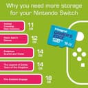 Integral 128GB Gamer's Edge Micro SD Card for the Nintendo Switch - Load & Save Games Fast, Gaming Storage, DLC & Save Data, Quick Memory Card made for Nintendo Switch 1 consoles, Lite, OLED & 4K - 7