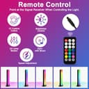 HOTUT Smart LED Light Bars,2 Packs TV Backlight Gaming Lights,Entertainment Lighting,RGB Flow Light Bars,Remote Control and App Control,Music Sync for PC,Ambient Lighting - 3