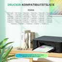 NewLift PGI 580XXL CLI 581XXL Druckerpatronen Kompatibel für Canon 580 581 für Canon TR8550 Druckerpatronen für Canon Pixma TS705a TS6350a TS8350 TS9550 TS705 (PGBK/C/M/Y/BK，10er-Pack) - 2