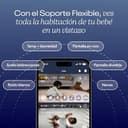 Nanit Pro Baby Monitor - Monitor Bebé Inteligente - Vigilabebés con Audio Bidireccional, Alertas Movimientos y Sonidos, Monitoreo Sueño - Cámara Bebé Wi-Fi 1080p con Visión Nocturna - Soporte Flex - 4