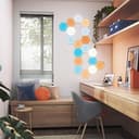 Nanoleaf Shapes Hexagon Starter Kit, 15 Smart Light Panels LED RGBW - Modular Wi-Fi Colour Changing Wall Lights, Works with Alexa Google Assistant Apple Homekit, for Room Decor & Gaming - 6