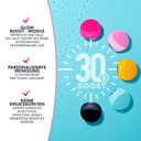 FOREO LUNA mini 3 Gesichtsreinigungsbürste - Gesichtsmassagegerät elektrisch, ultrahygienisches Silikon - Einfache Gesichtsreinigung - Elektrischer Gesichtsreiniger - App-verbunden - Fuchsia - 5