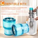 Confezione da 2 filtri HEPA di ricambio per Dyson Gen5detect, compatibili con aspirapolvere Dyson Gen5 Detect Absolute, Gen5 Outsize Absolute, Gen5outsize Absolute, per filtri Dyson G5 - 2