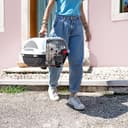 Ferplast Atlas 10 Deluxe Open Cat Carrier Dog Carrier, Secure and Practical, Durable, Open Top Design, Easy to Clean, Ideal for Travel, Pet Carrier up to 5 Kg. 51x34x30 cm. - 2